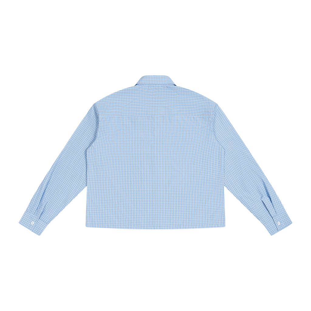 SNDCT Boxy Plaid Long Sleeve Shirt