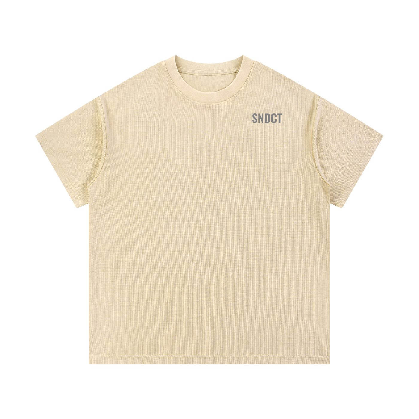 SNDCT Mineral Wash Waffle Knit T-Shirt
