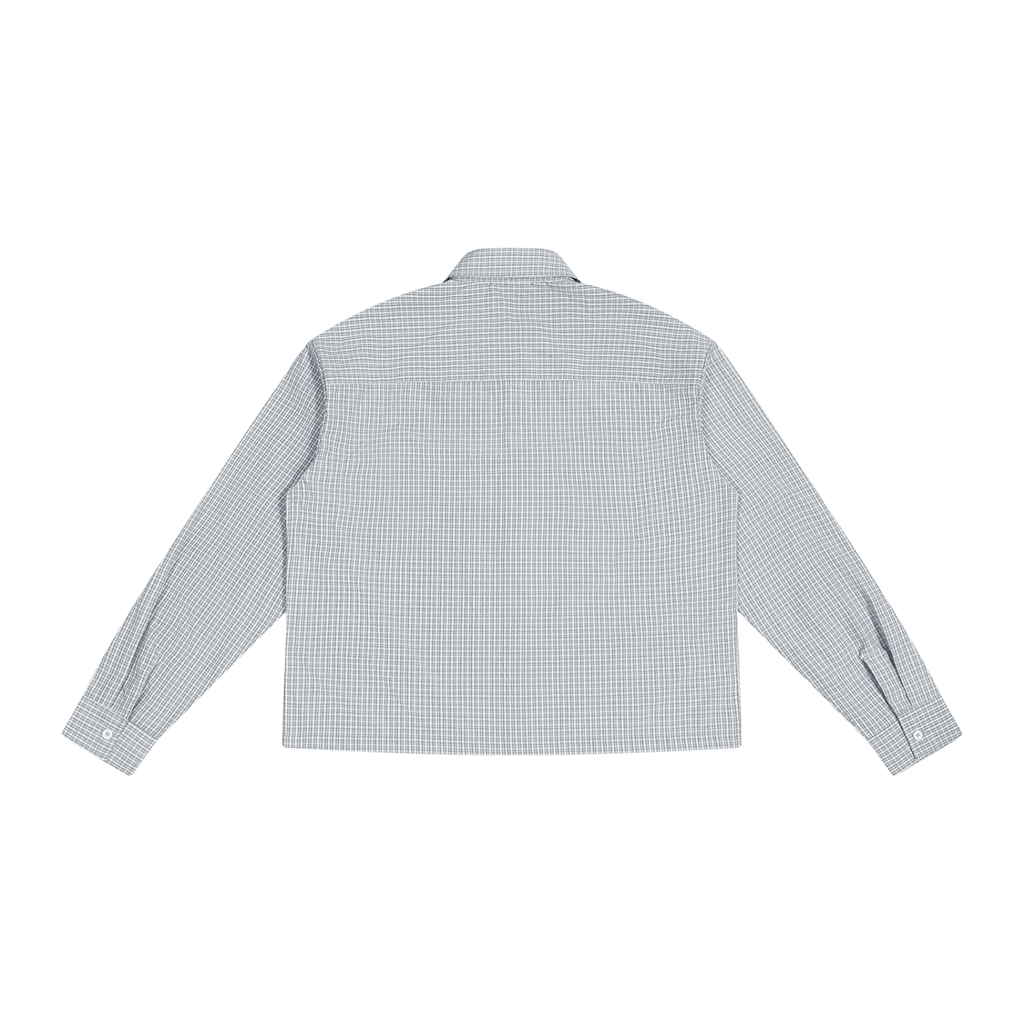 SNDCT Boxy Plaid Long Sleeve Shirt