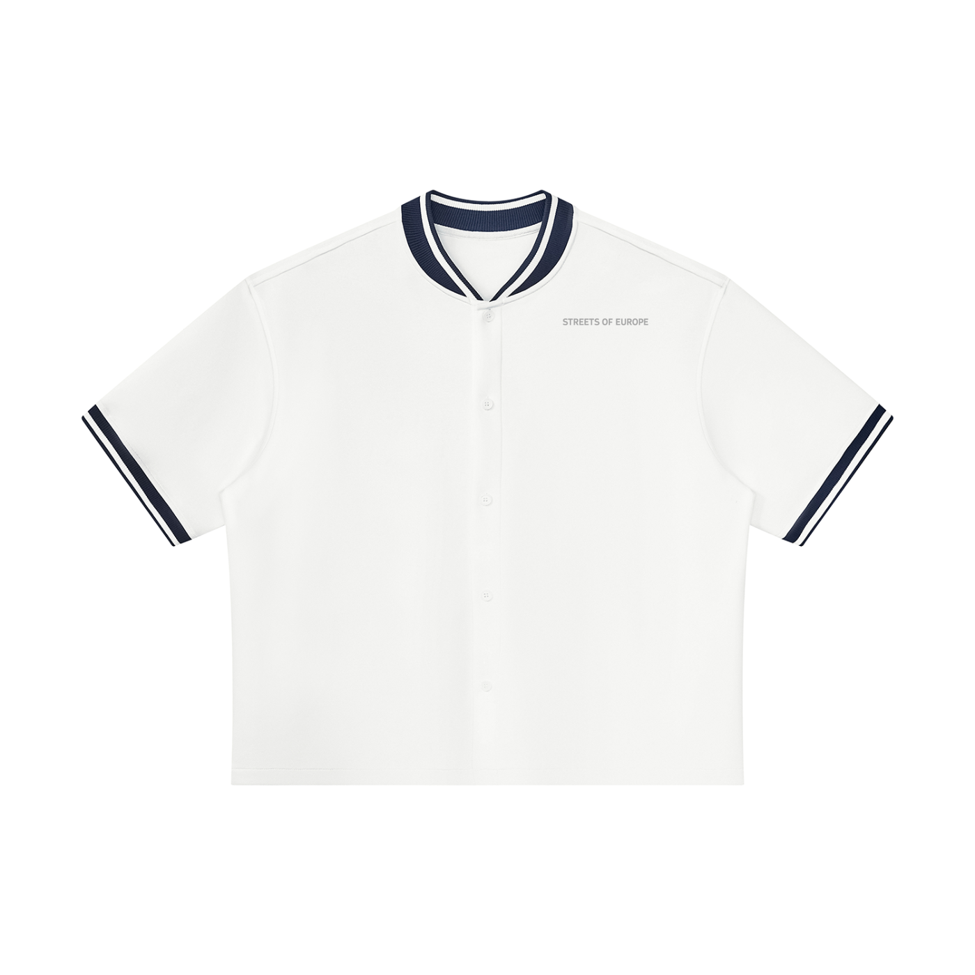 Streets Of Europe Oversized Baseball Jersey