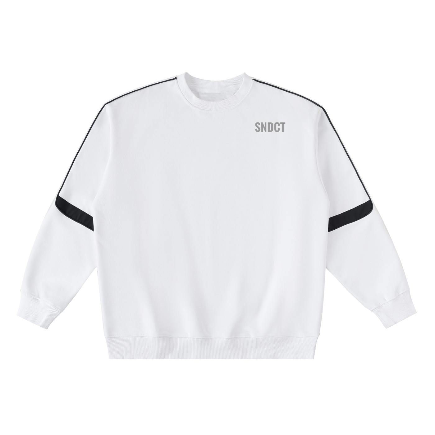 SNDCT Oversized Crewneck Taped Sweatshirt