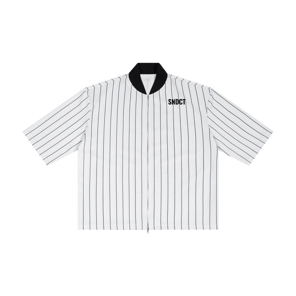 SNDCT Striped Full-Zip Baseball Jersey
