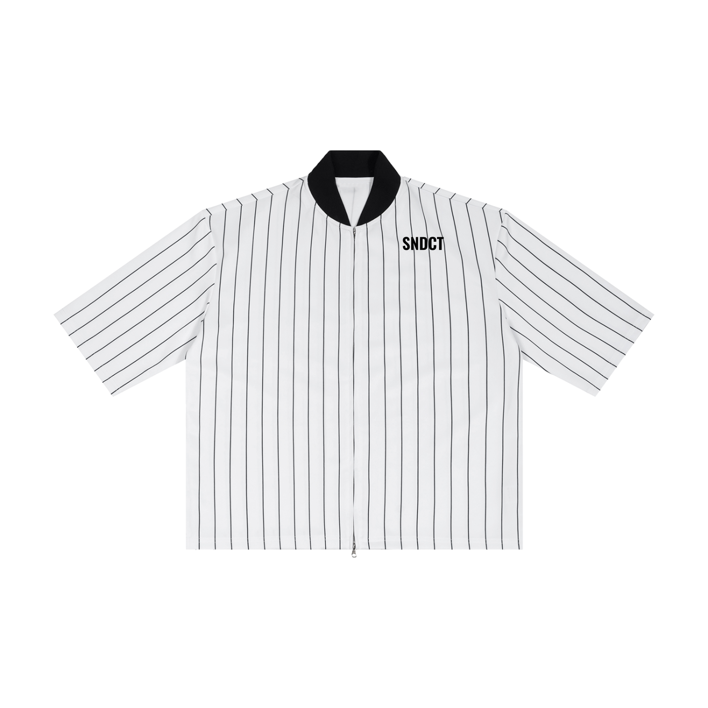 SNDCT Striped Full-Zip Baseball Jersey