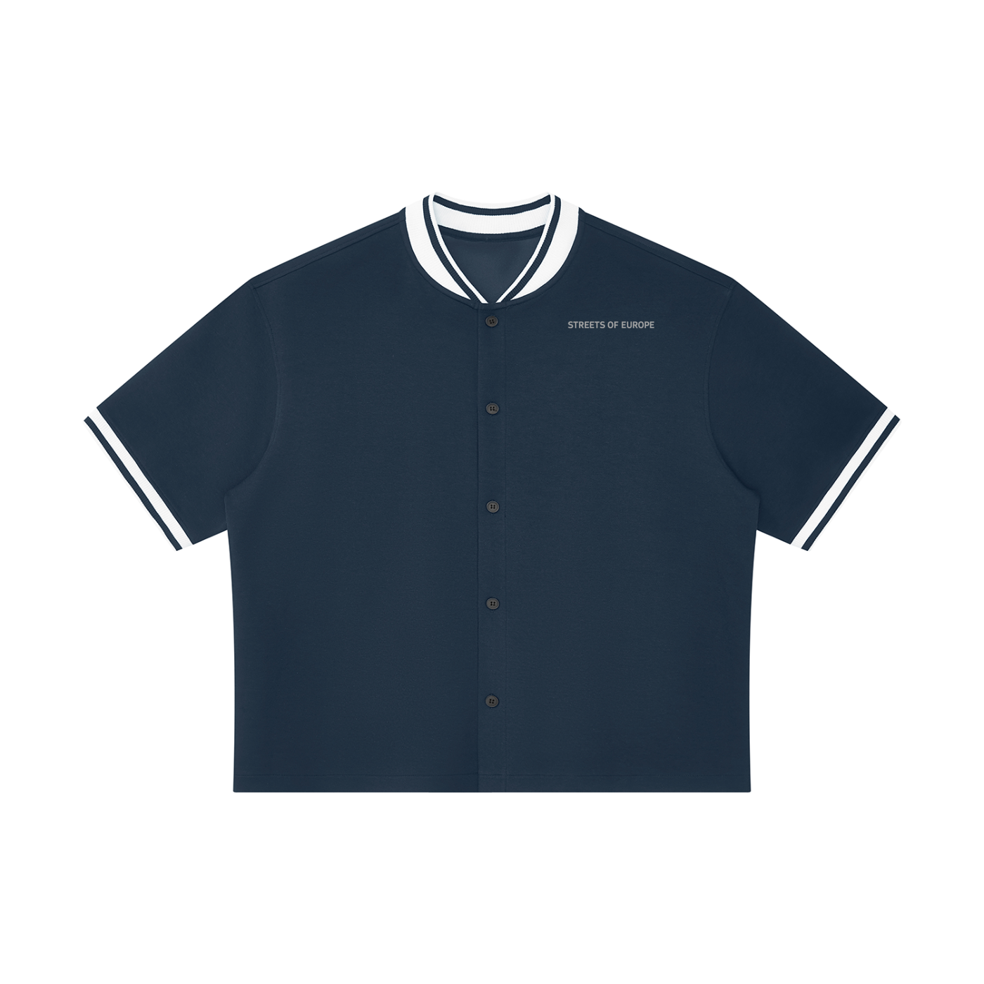 Streets Of Europe Oversized Baseball Jersey