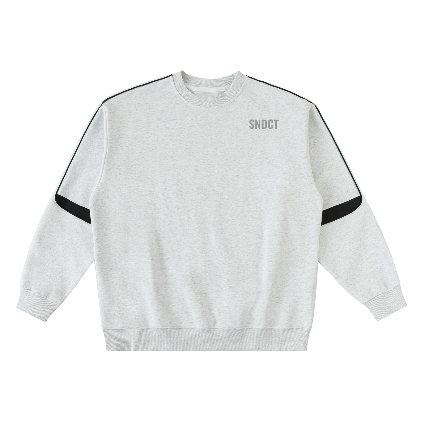 SNDCT Oversized Crewneck Taped Sweatshirt