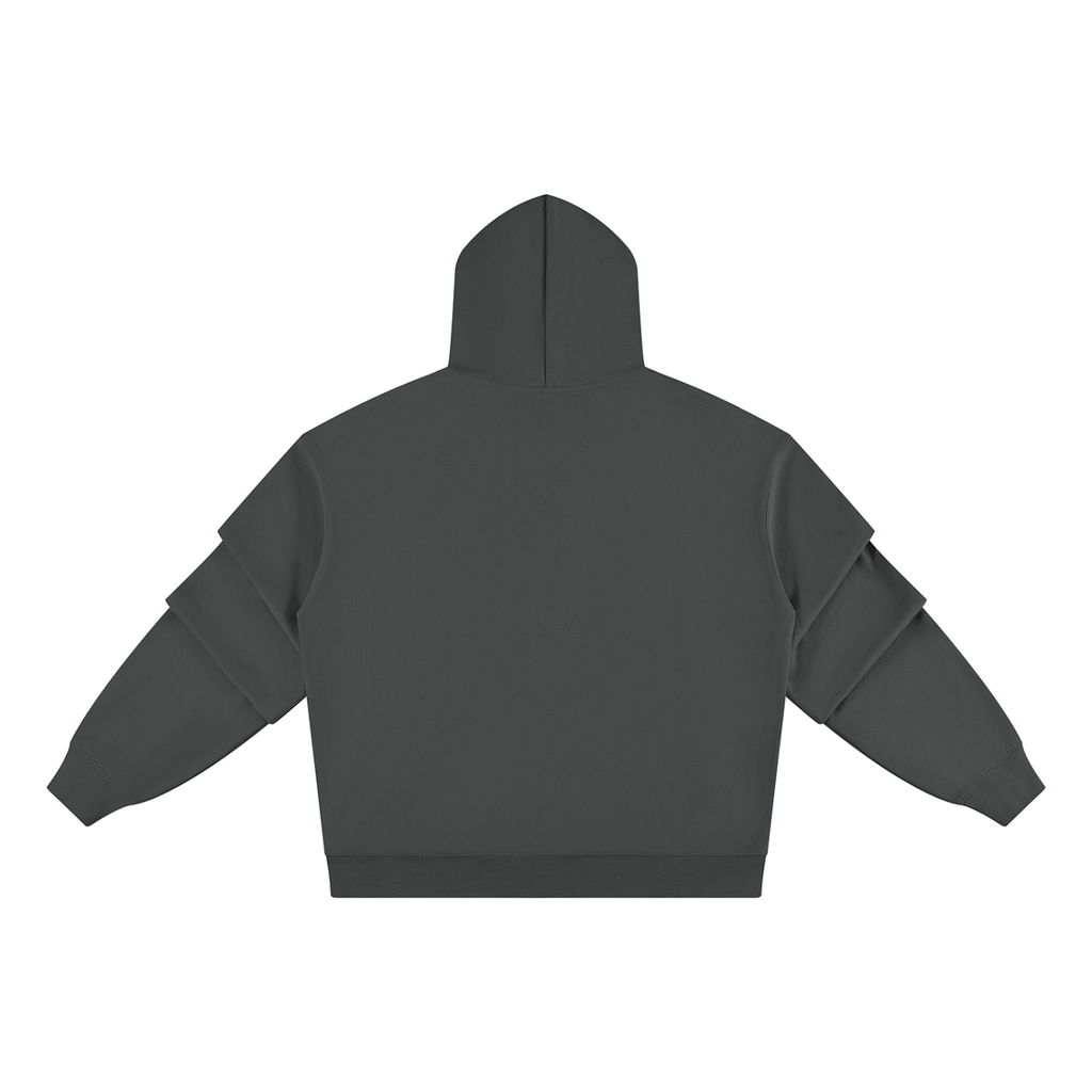 SNDCT Heavyweight Ruched Sleeves Hoodie