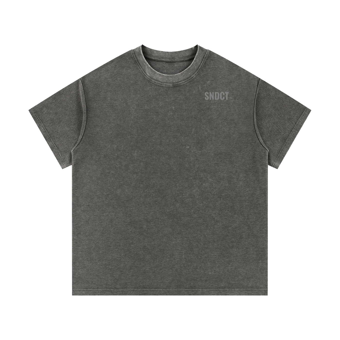 SNDCT Mineral Wash Waffle Knit T-Shirt