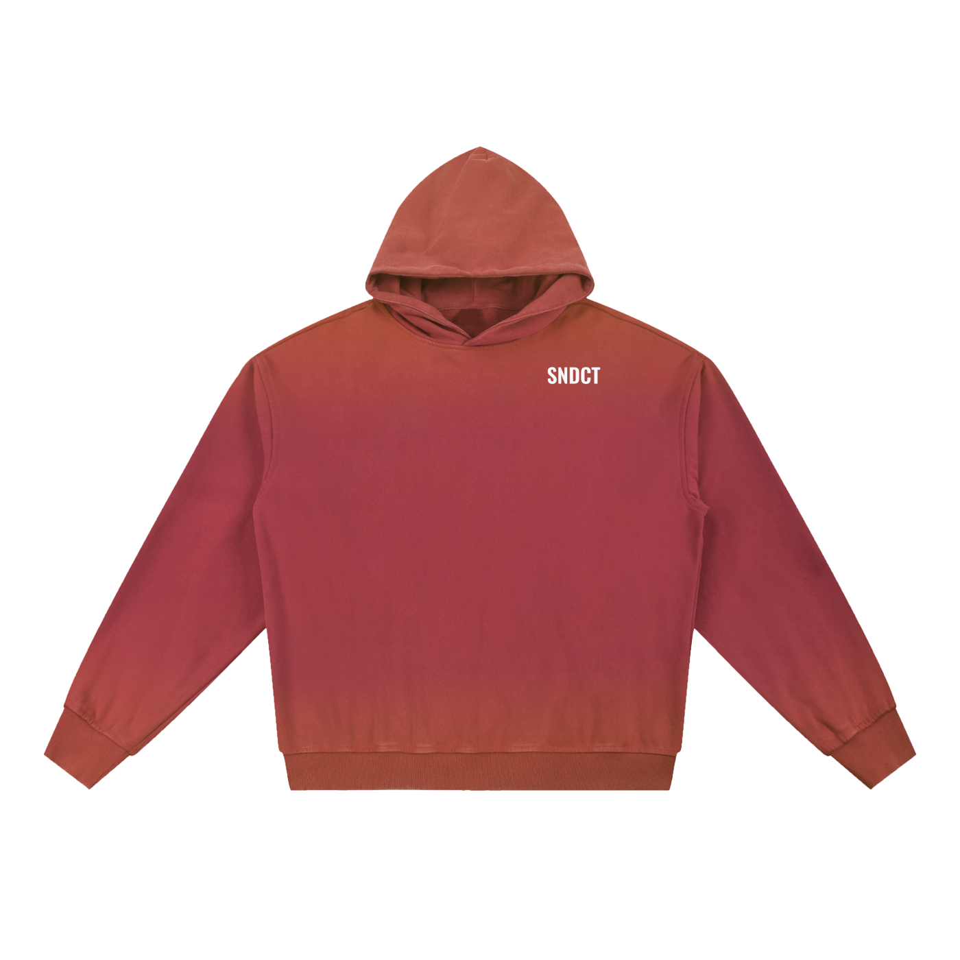 SNDCT Vintage Washed Gradient Fleece Hoodie