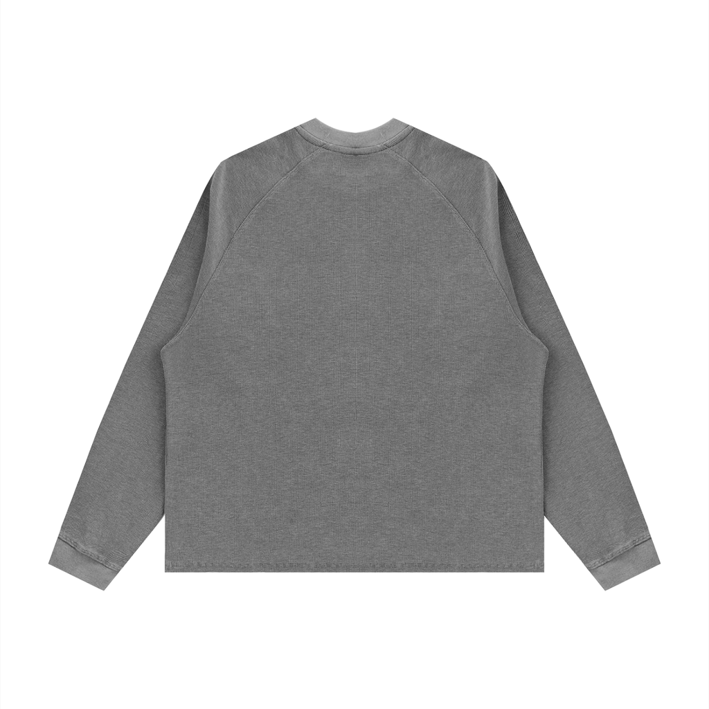 SNDCT Vintage Wash Boxy  Waffle T-Shirt