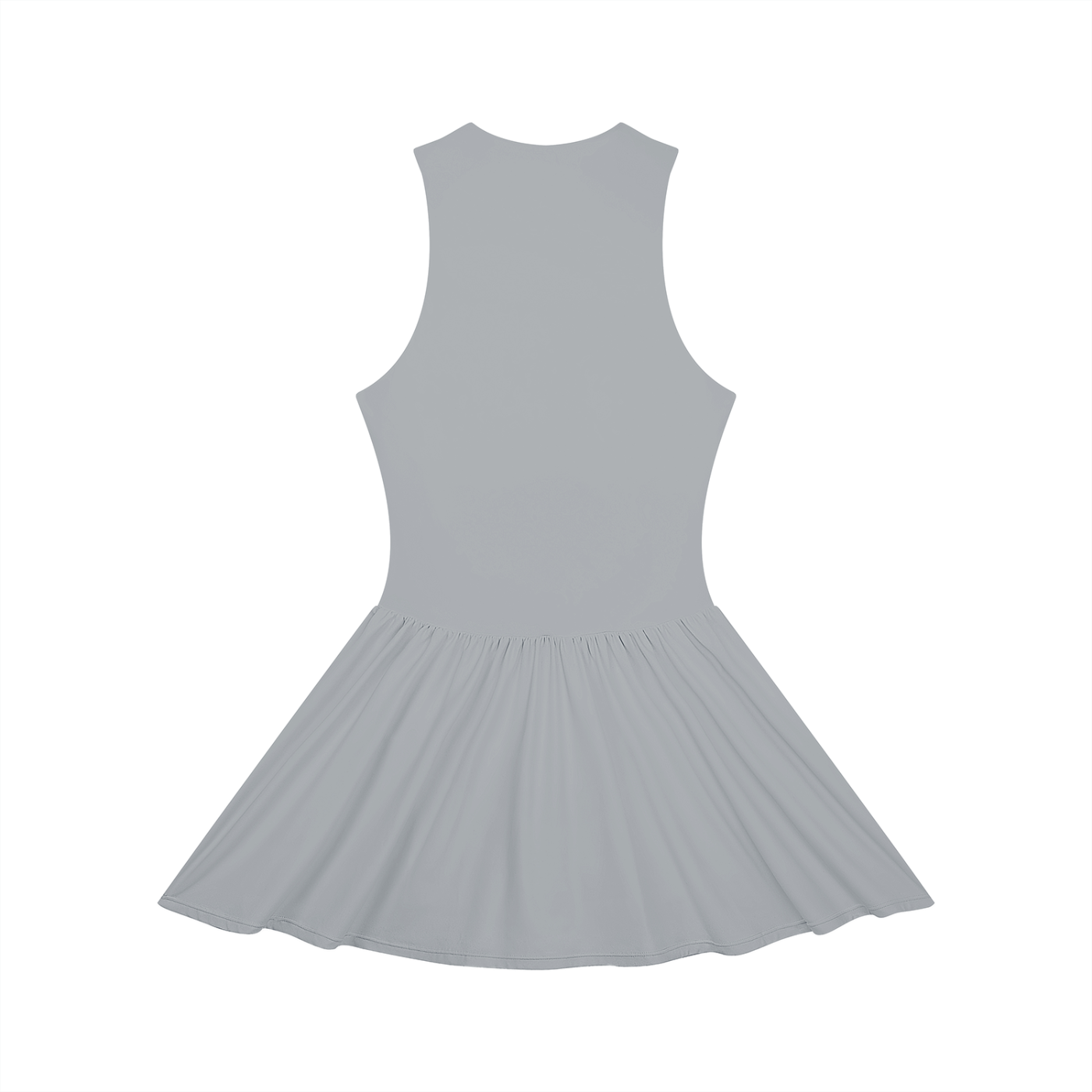 SNDCT Ruched Sleeveless Full-Zip Dress