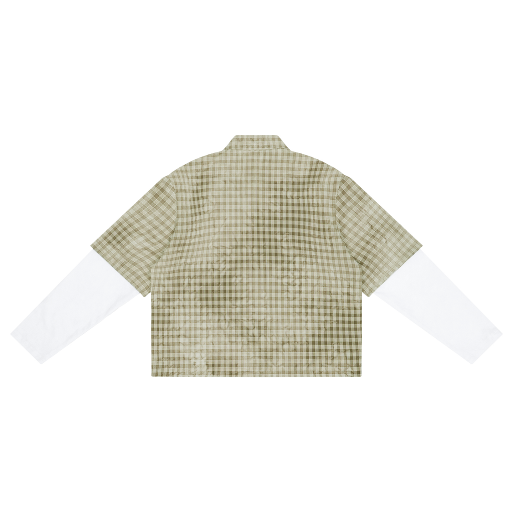 SNDCT Vintage Wash Plaid Short Sleeve Shirt