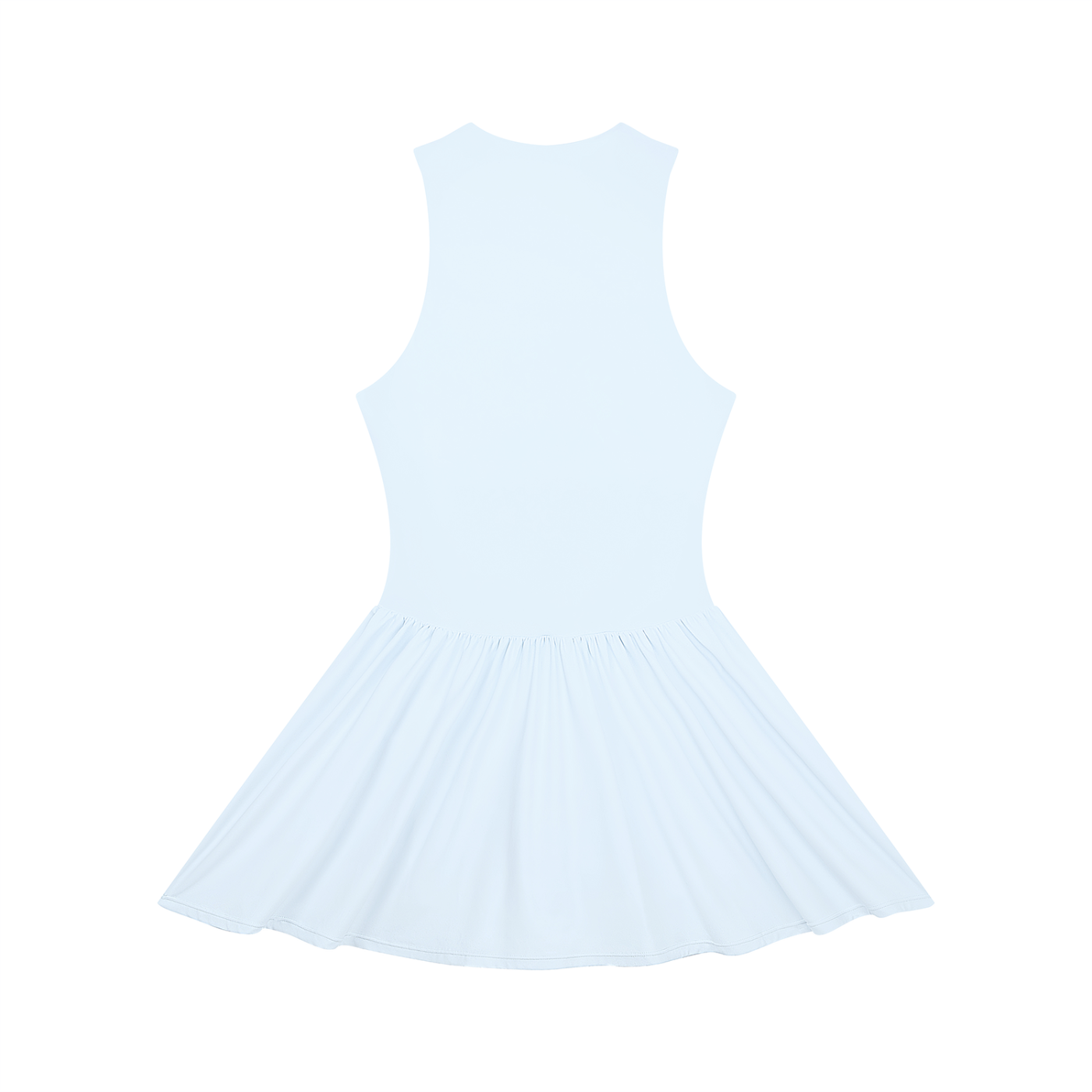 SNDCT Ruched Sleeveless Full-Zip Dress
