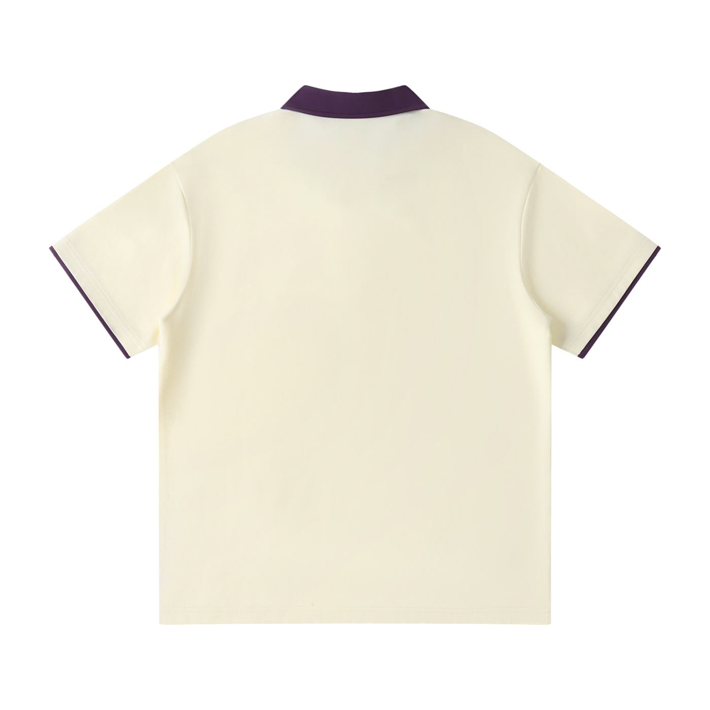 SNDCT Contrast Collar Raglan Polo Shirt