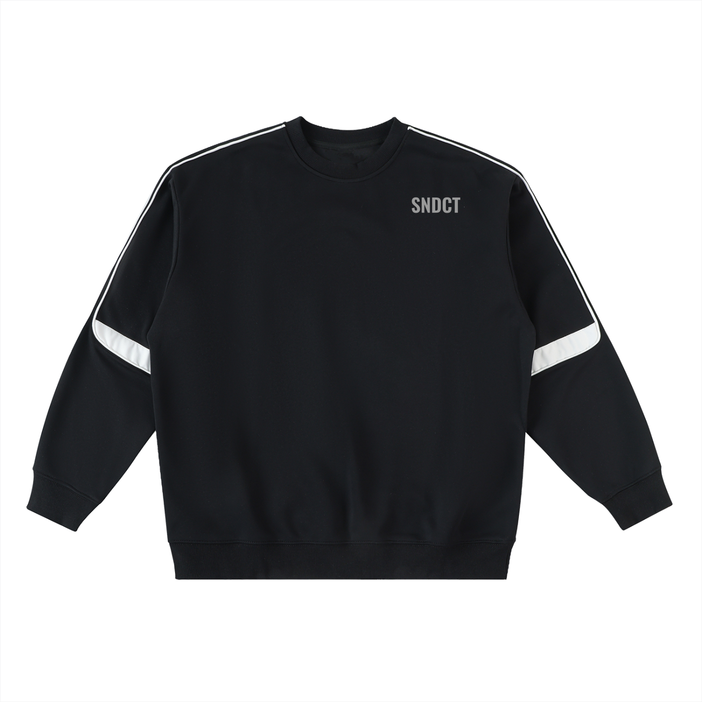 SNDCT Oversized Crewneck Taped Sweatshirt