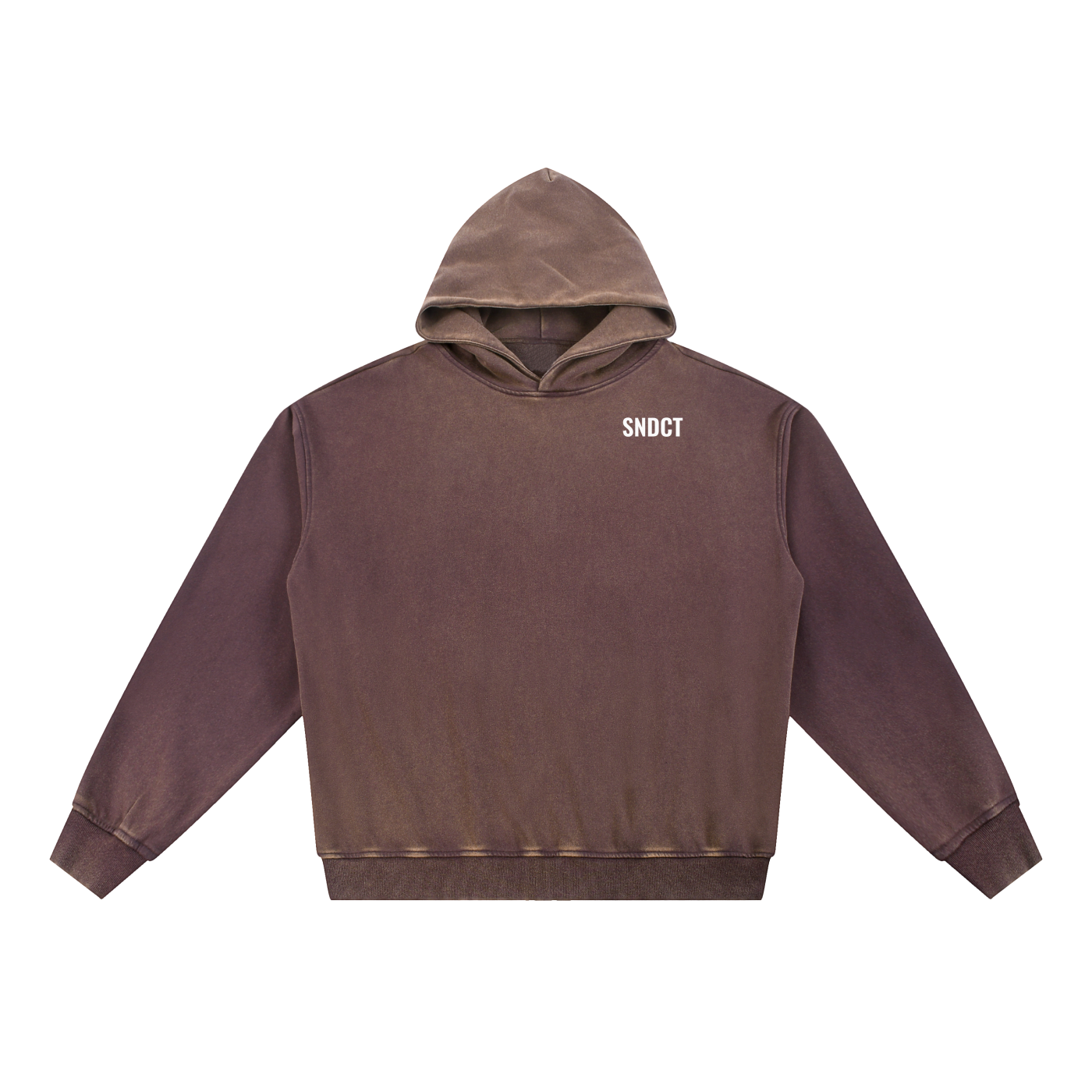 SNDCT Vintage Washed Gradient Fleece Hoodie