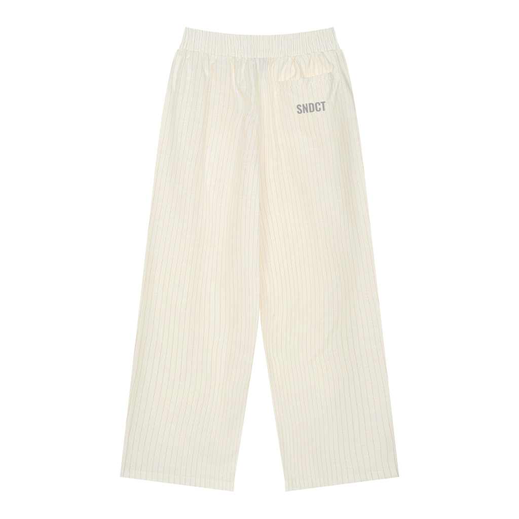 SNDCT Striped Pleated Pants