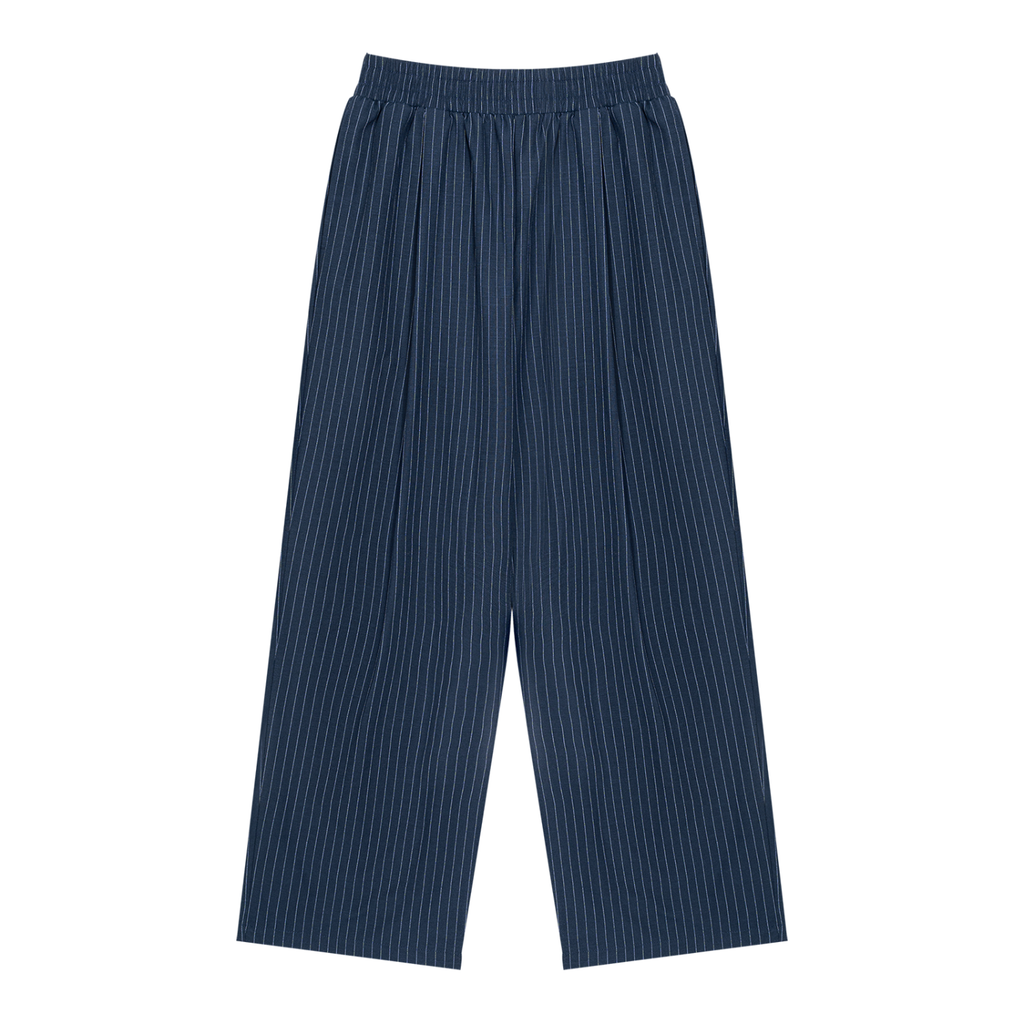 SNDCT Striped Pleated Pants