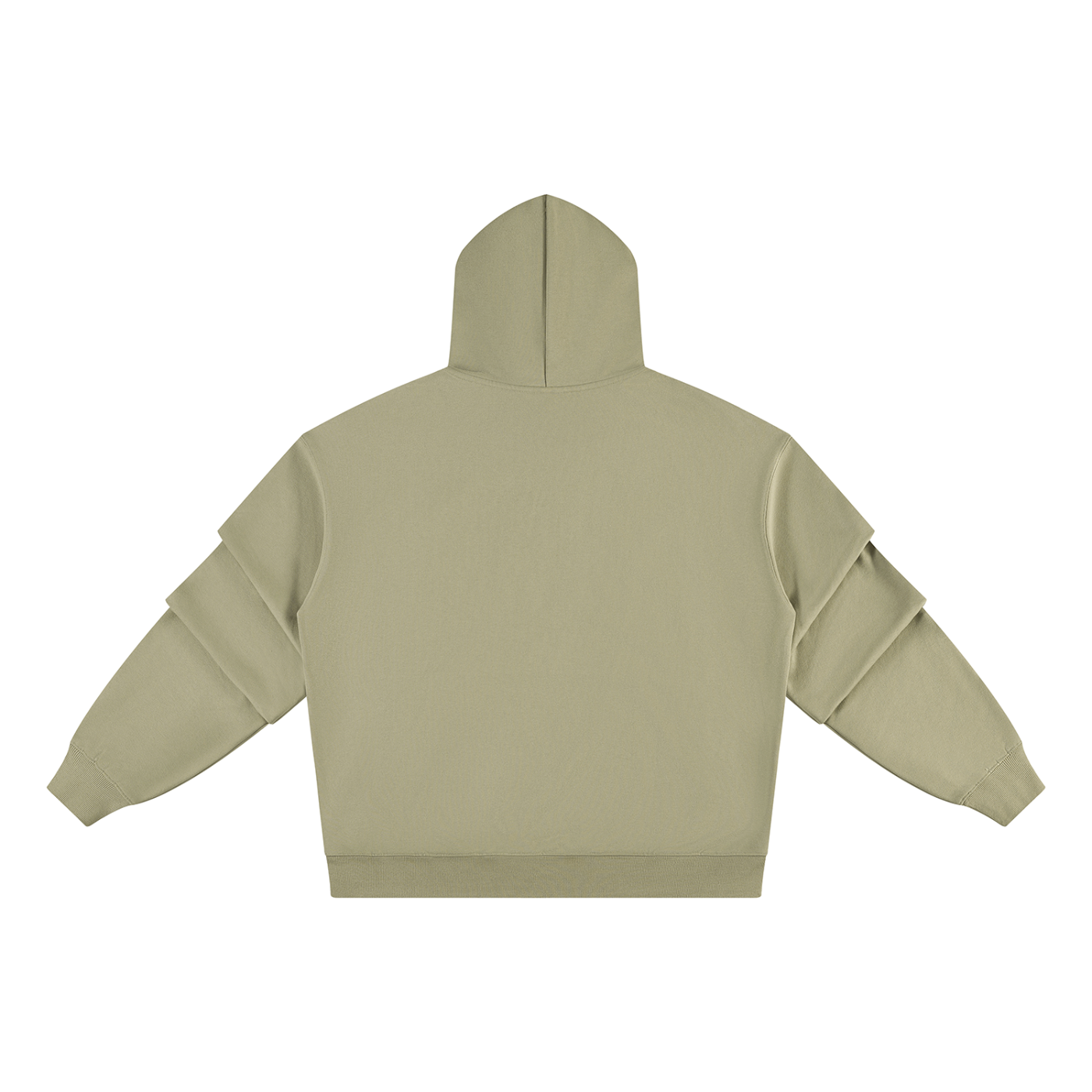 SNDCT Heavyweight Ruched Sleeves Hoodie