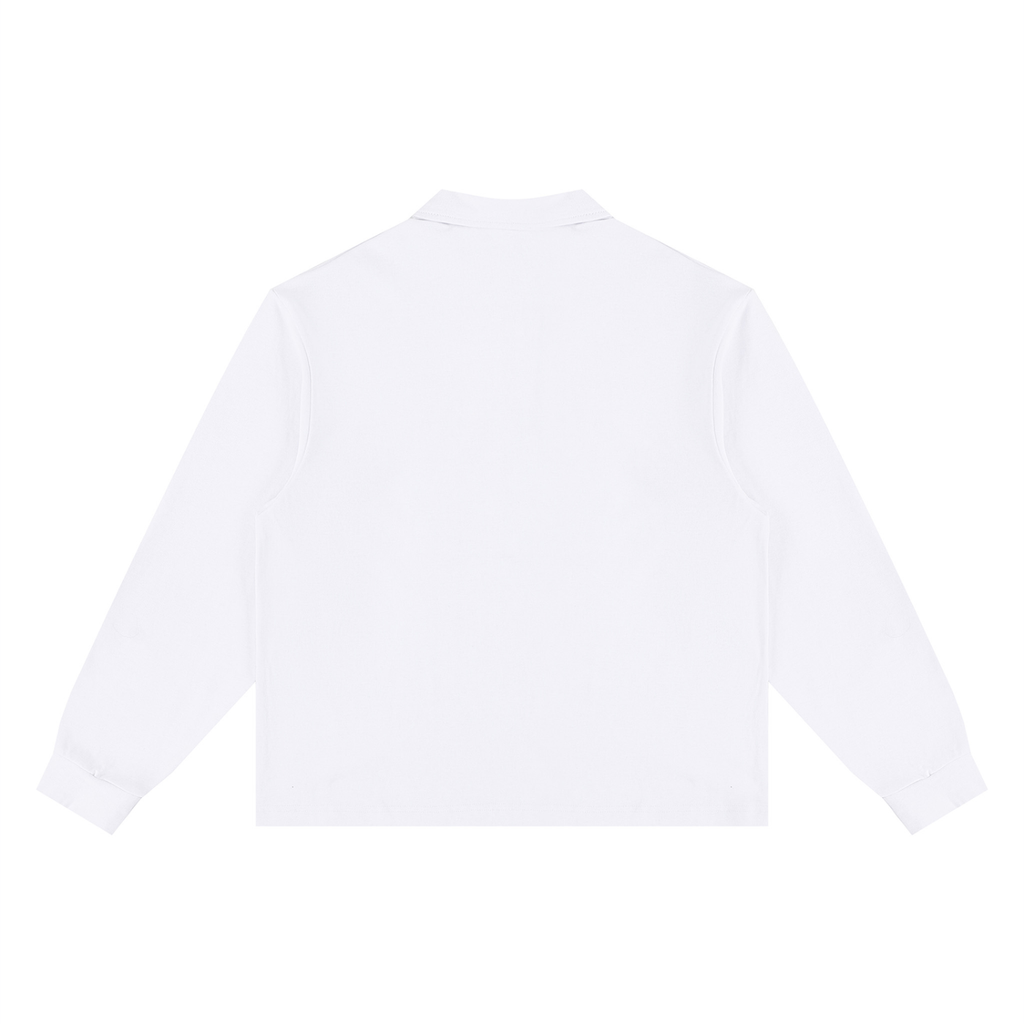 SNDCT Loose Long Sleeve Polo Shirt