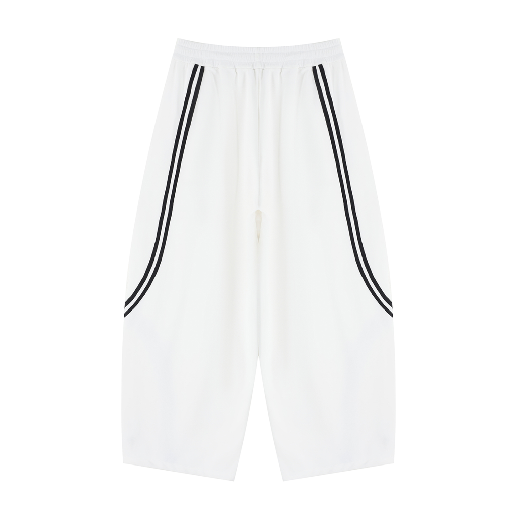 SNDCT Wide Leg Piping Sweatpants
