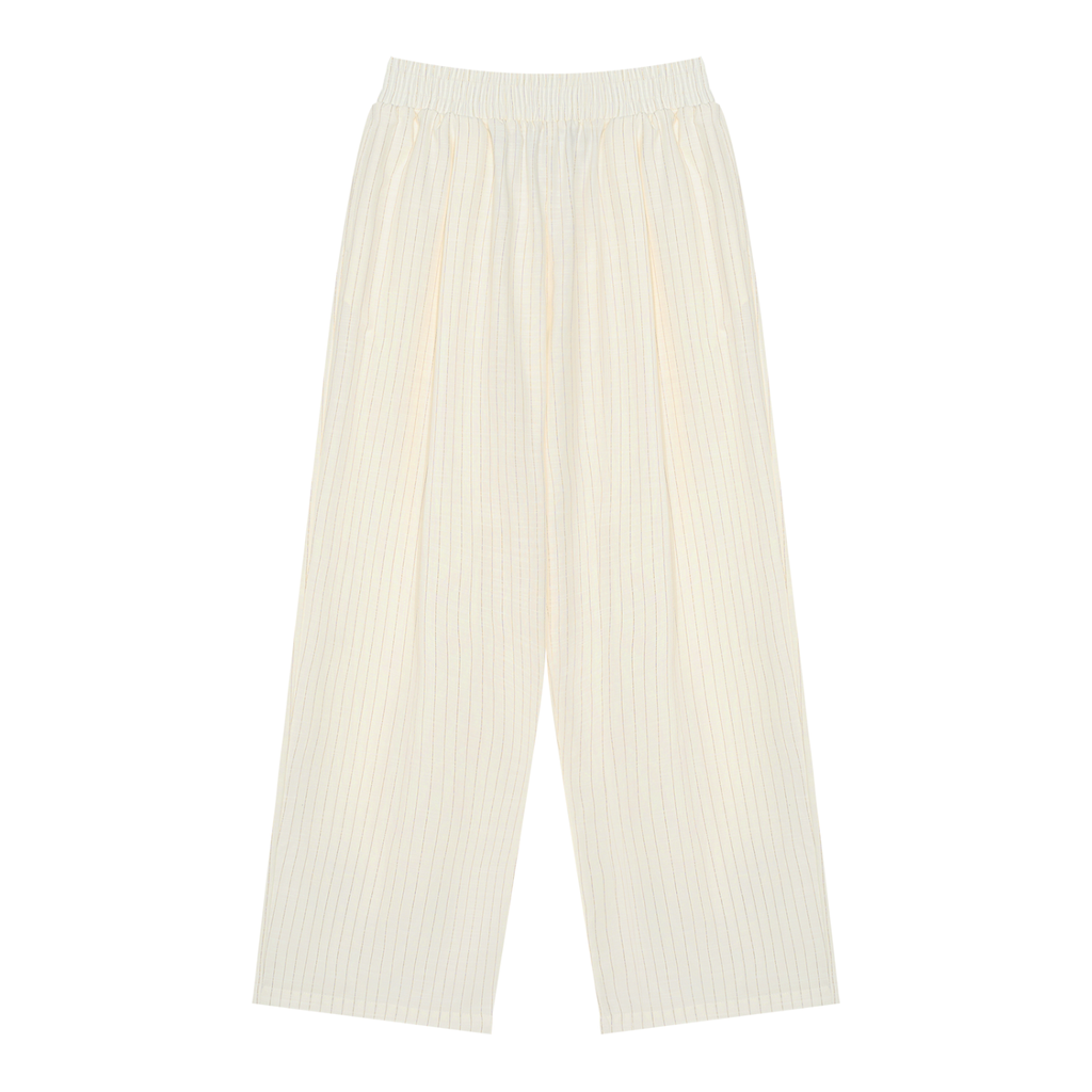 SNDCT Striped Pleated Pants