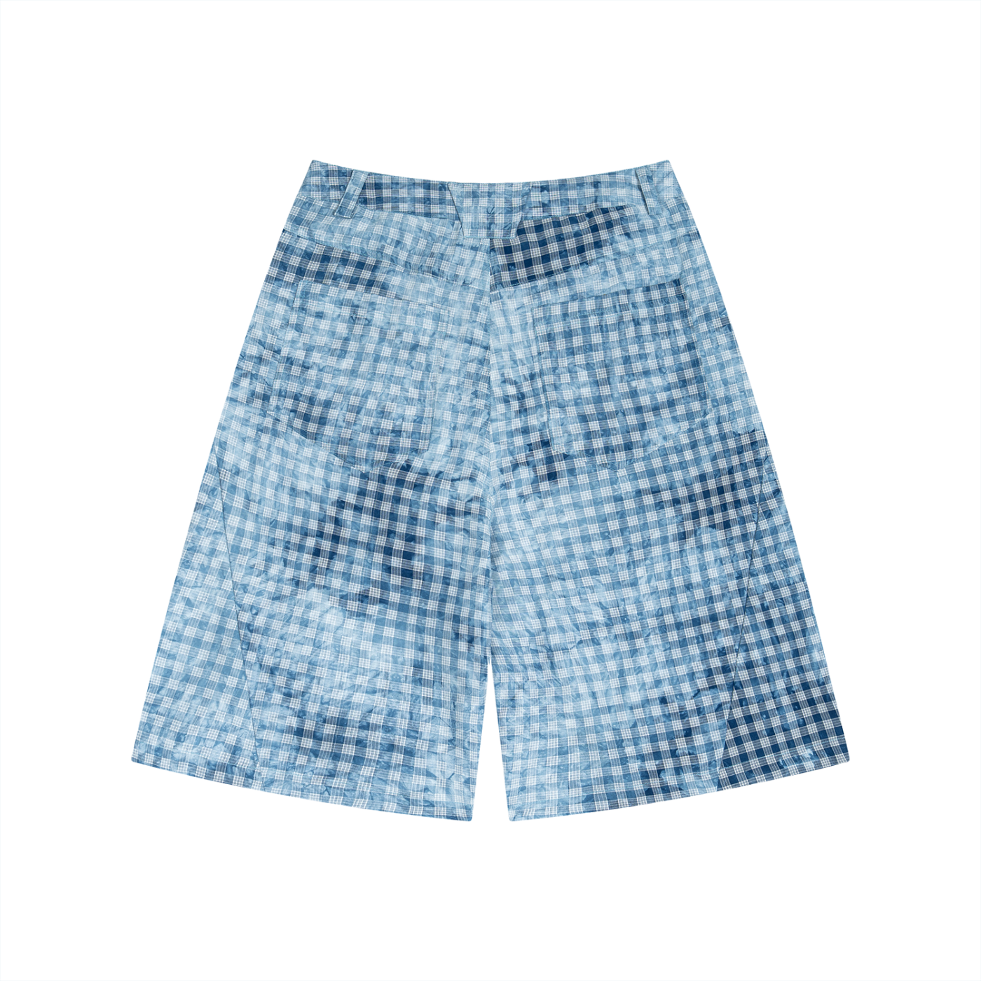 SNDCT Vintage Wash Plaid Shorts