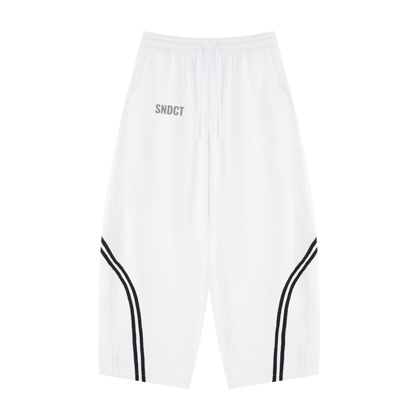 SNDCT Wide Leg Piping Sweatpants