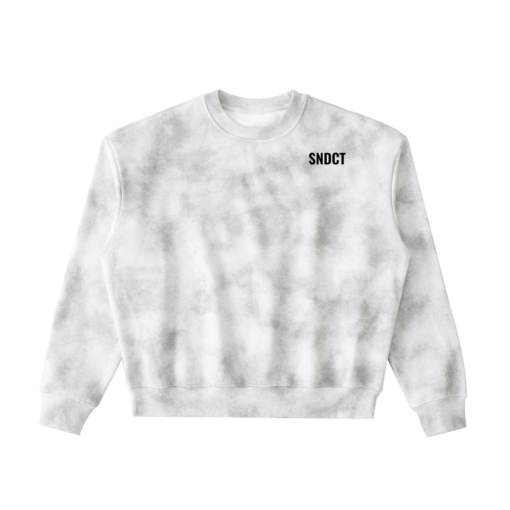 SNDCT Dirty Washed Boxy Fleeced Sweatshirt