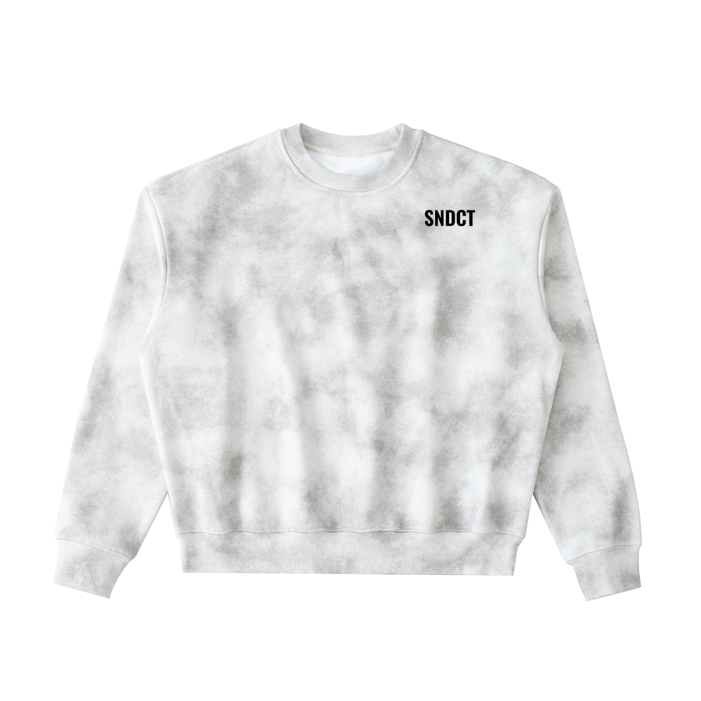 SNDCT Dirty Washed Boxy Fleeced Sweatshirt