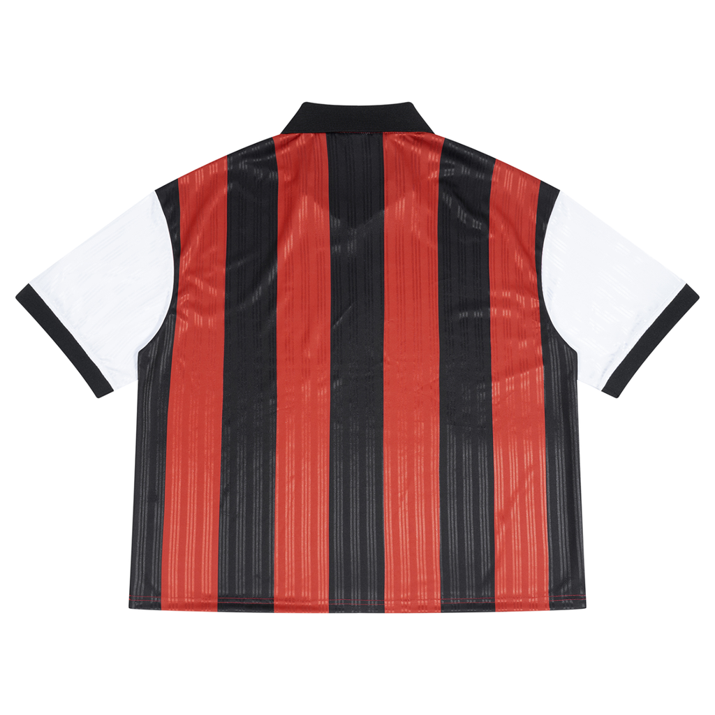 SNDCT Boxy Striped Collared Soccer Jersey