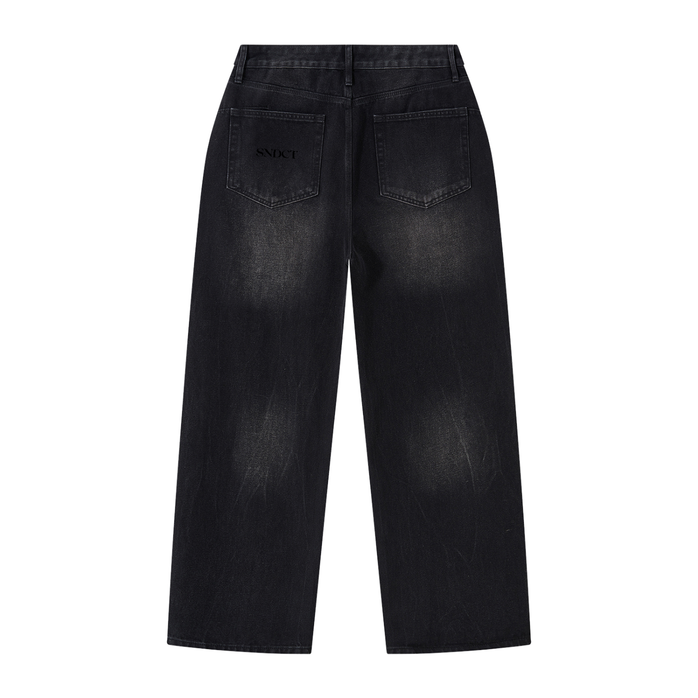 SNDCT Wide Leg Jeans Black