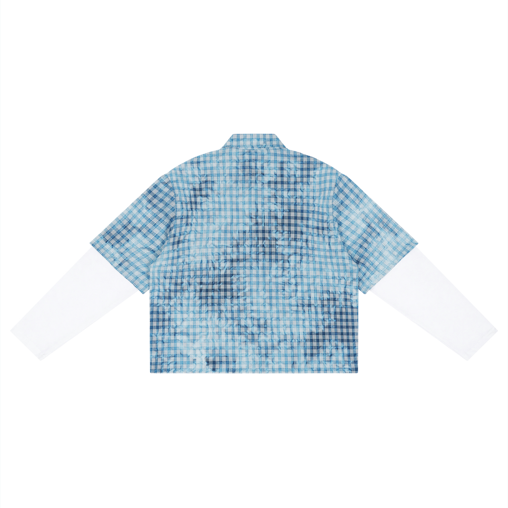 SNDCT Vintage Wash Plaid Short Sleeve Shirt