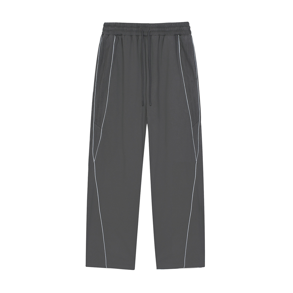 SNDCT Reflection Striped Straight-Leg Sweatpants