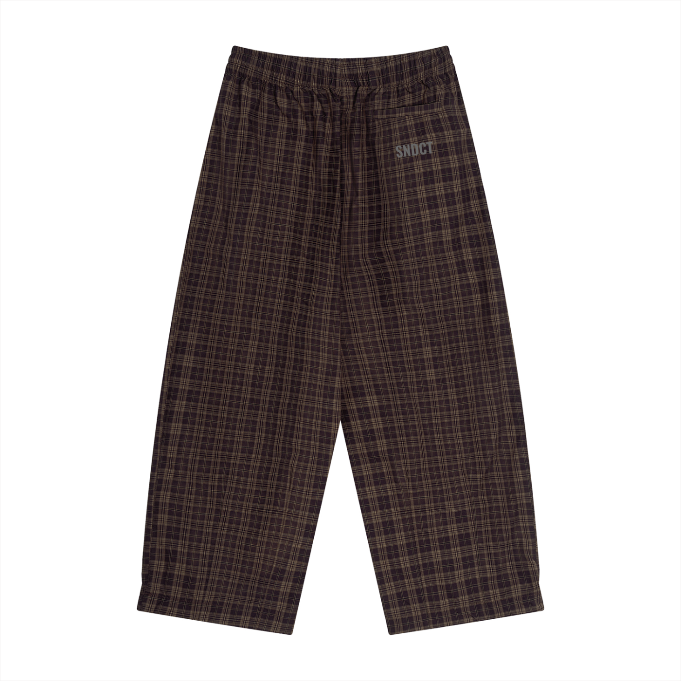 SNDCT Plaid Wide Leg Pants