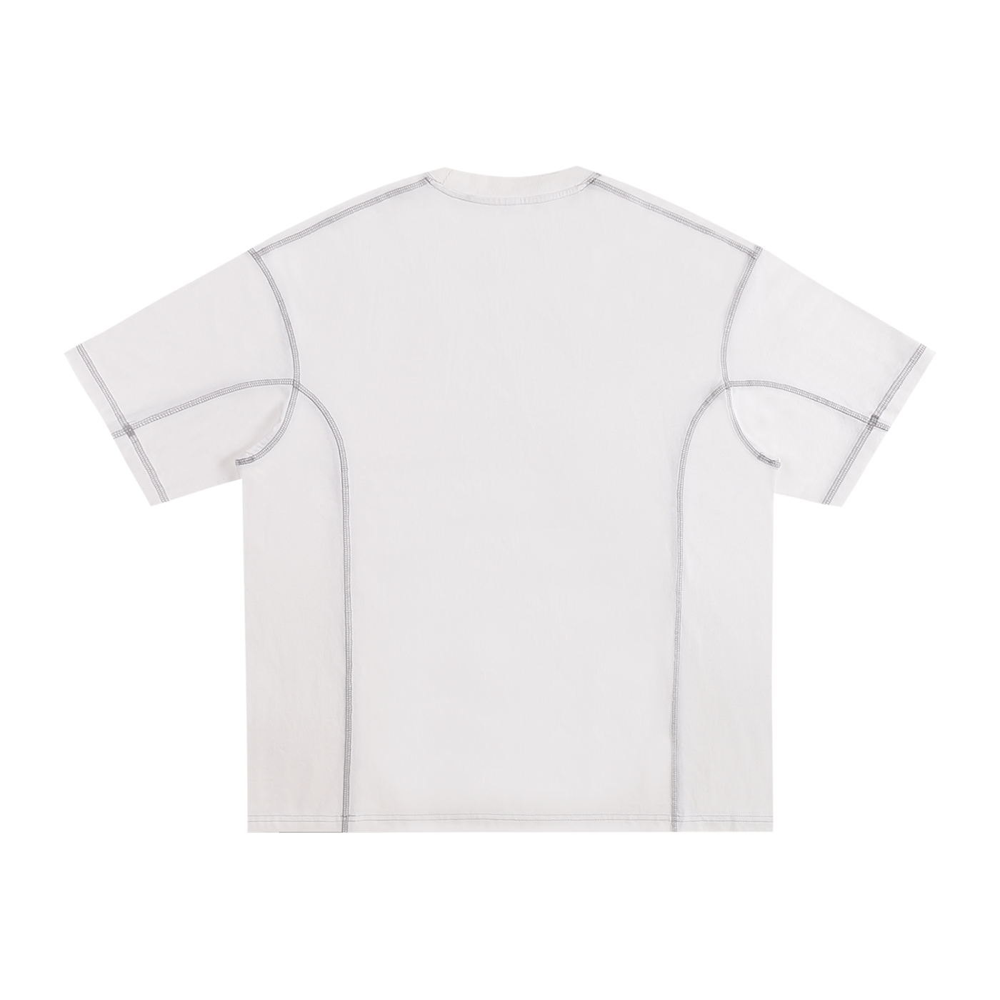 SNDCT Streetwear Contrast-Stitched Cotton T-Shirt
