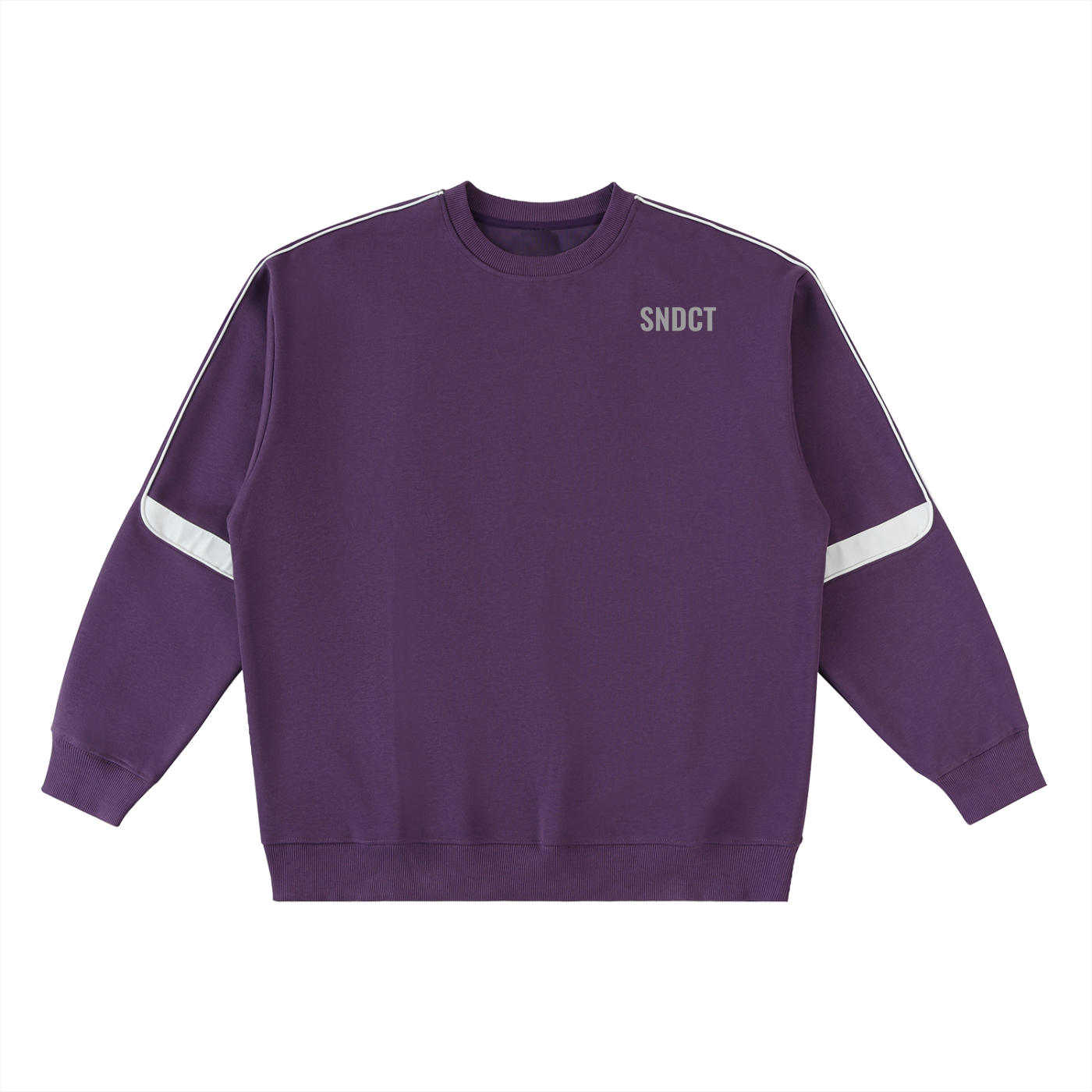 SNDCT Oversized Crewneck Taped Sweatshirt