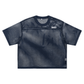 SNDCT See-through Boxy Net T-Shirt