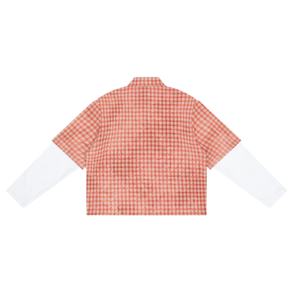SNDCT Vintage Wash Plaid Short Sleeve Shirt