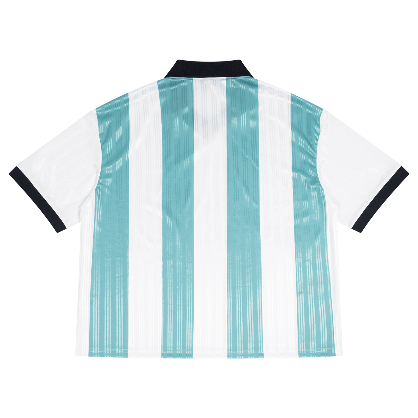 SNDCT Boxy Striped Collared Soccer Jersey