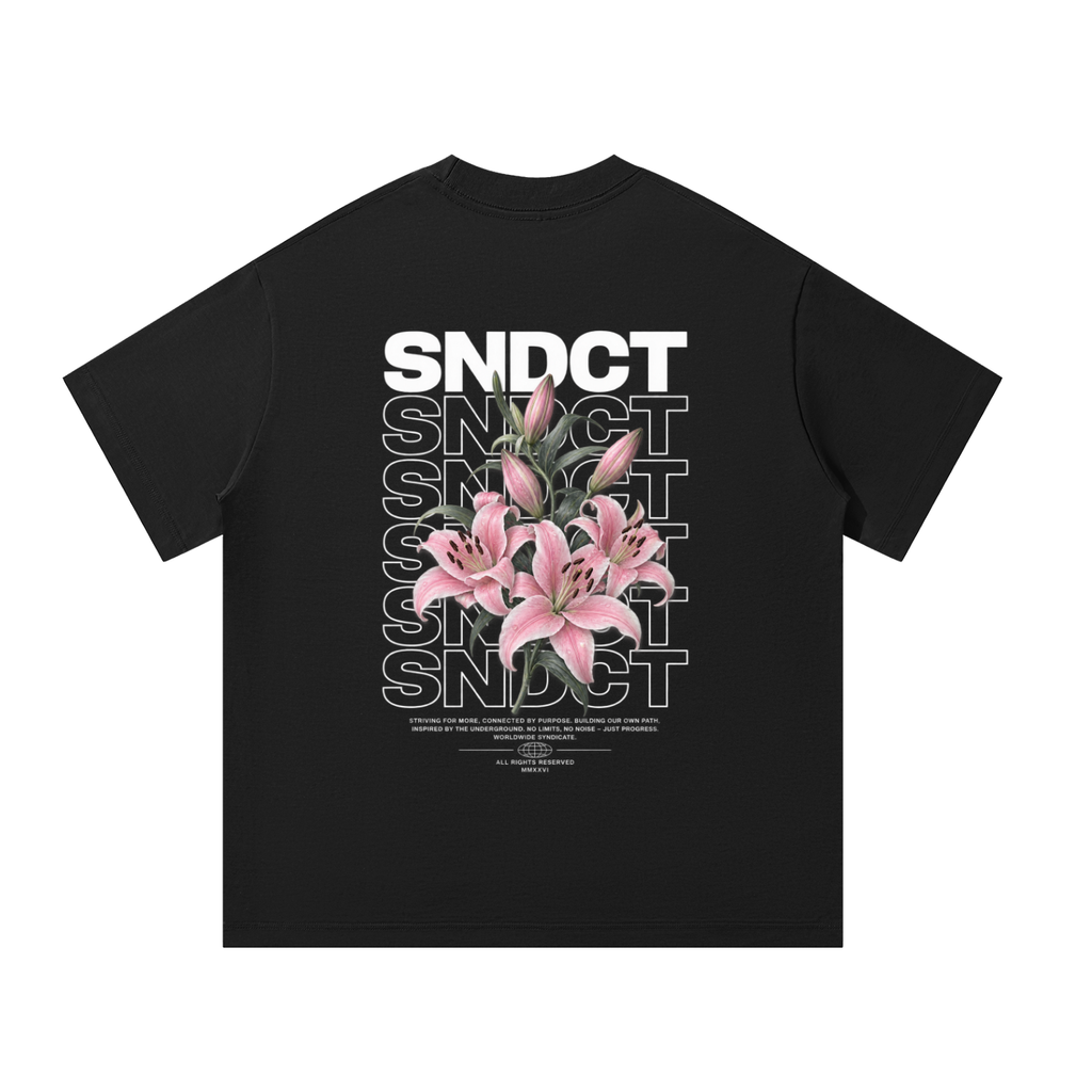 SNDCT Flower Roze Oversized T-Shirt