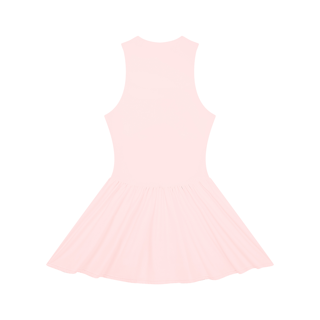 SNDCT Ruched Sleeveless Full-Zip Dress