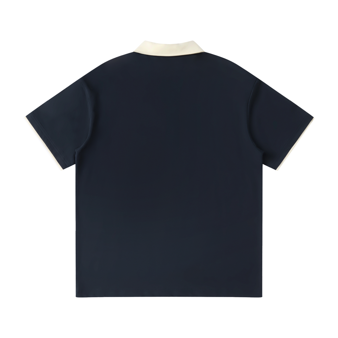 SNDCT Contrast Collar Raglan Polo Shirt