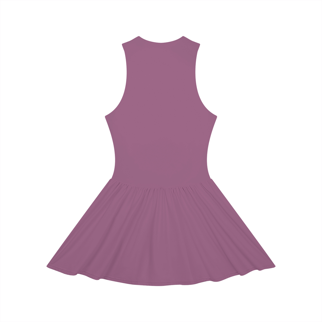 SNDCT Ruched Sleeveless Full-Zip Dress