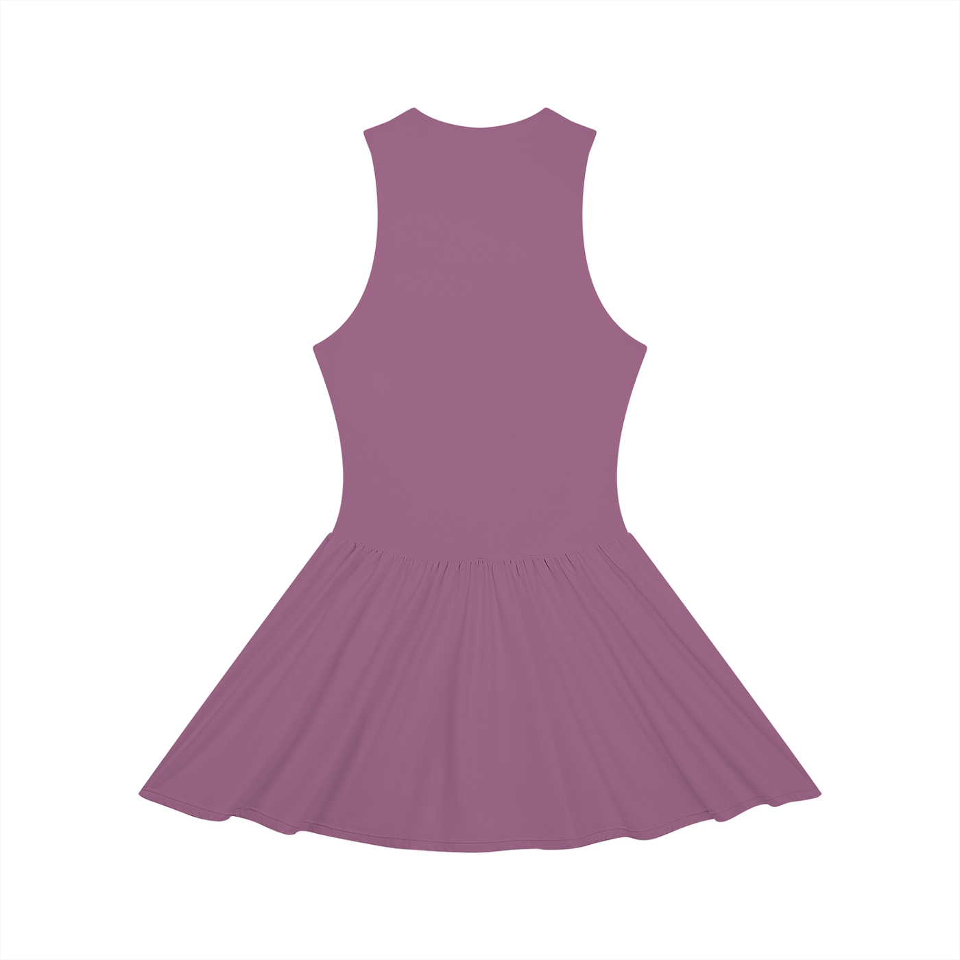 SNDCT Ruched Sleeveless Full-Zip Dress