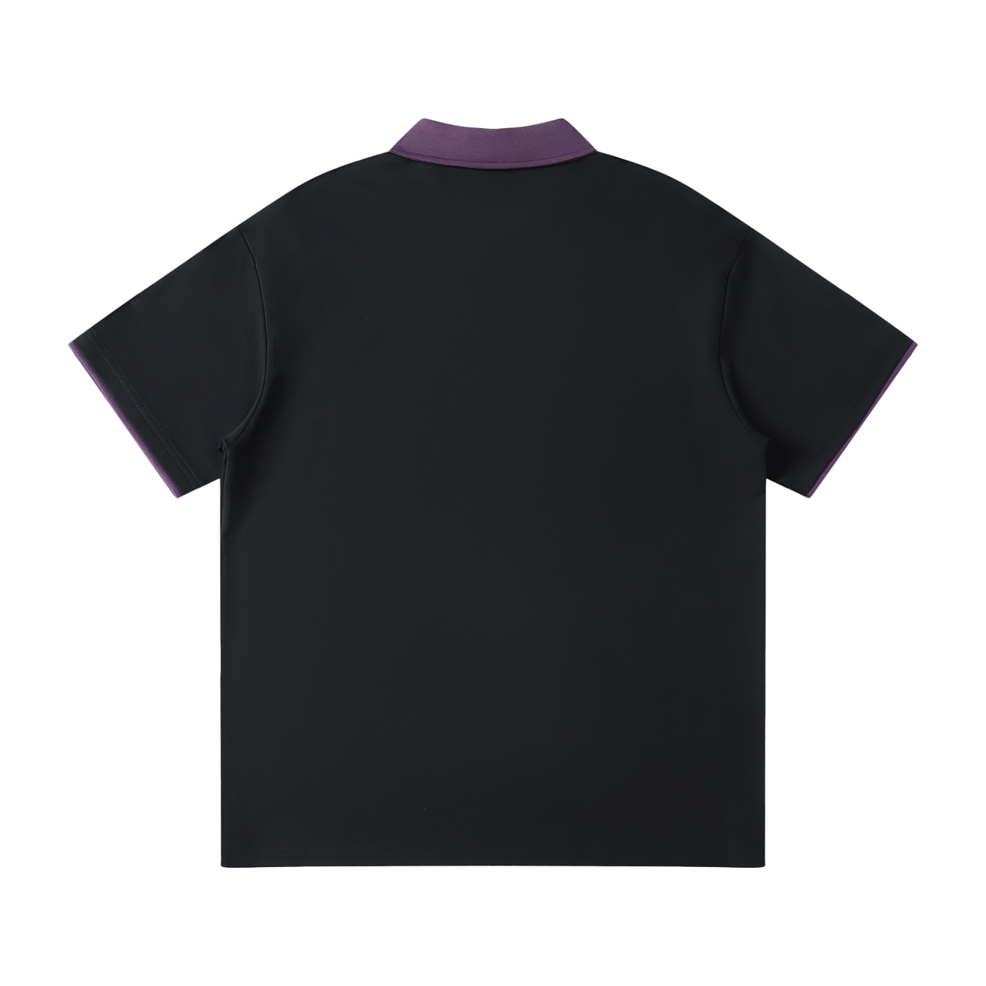 SNDCT Contrast Collar Raglan Polo Shirt