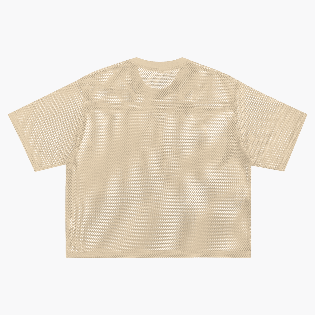 SNDCT See-through Boxy Net T-Shirt