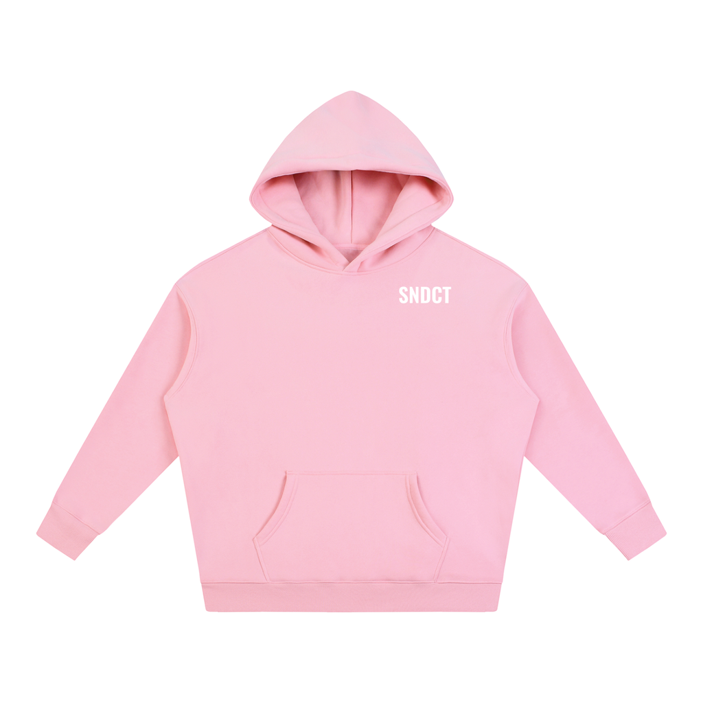 SNDCT Flower Roze Fleeced Hoodie