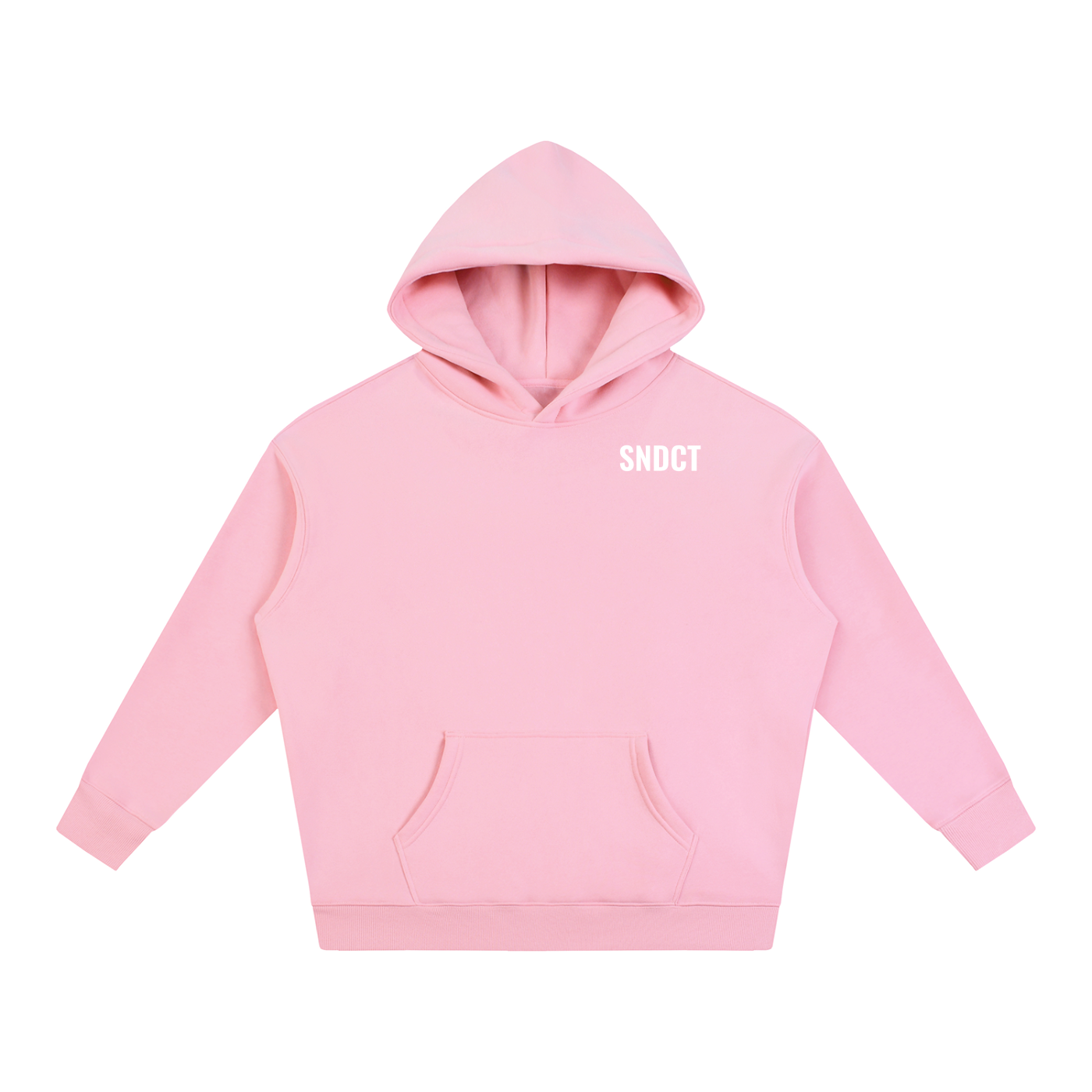 SNDCT Flower Roze Fleeced Hoodie