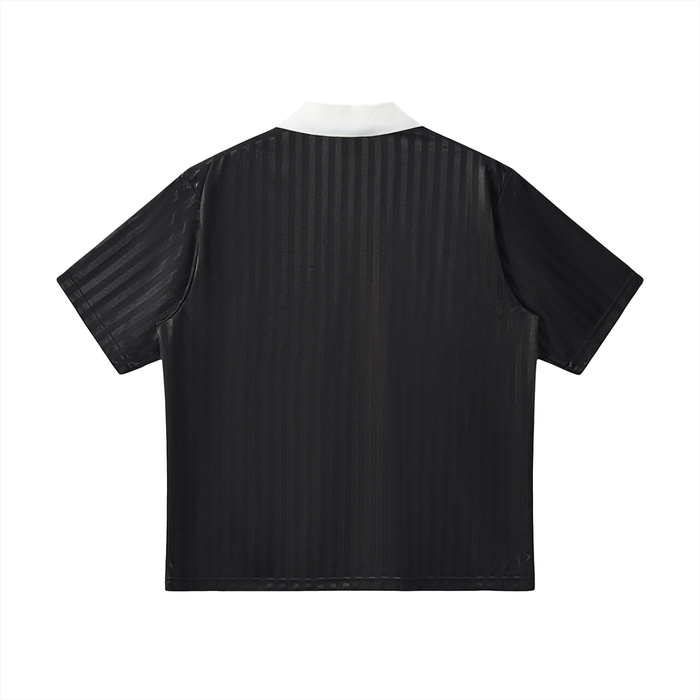 SNDCT Contrast Collar Striped Soccer Jersey