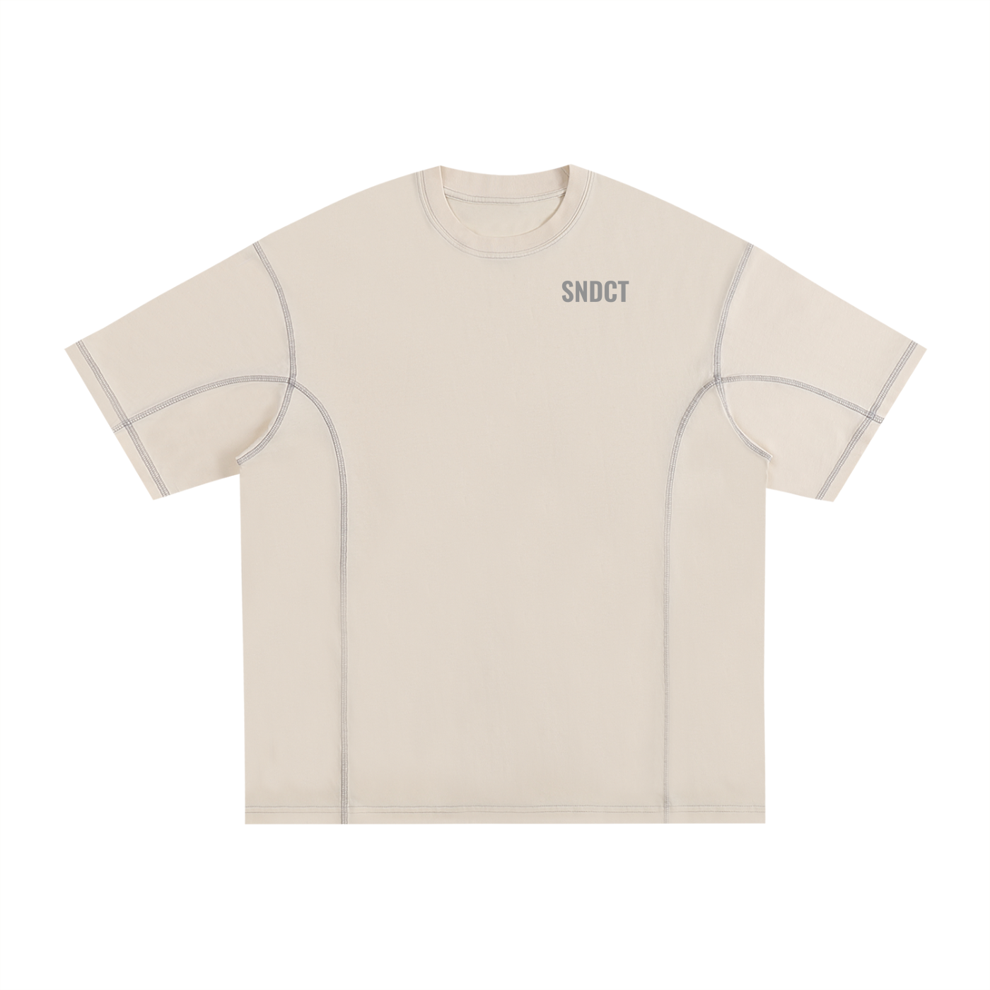 SNDCT Streetwear Contrast-Stitched Cotton T-Shirt